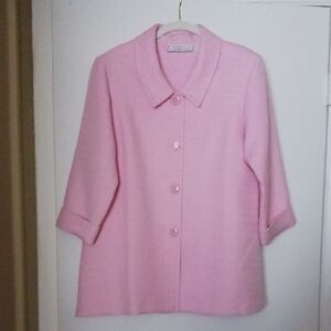 Simonton Says Pink A-Line Women's Spring Jacket